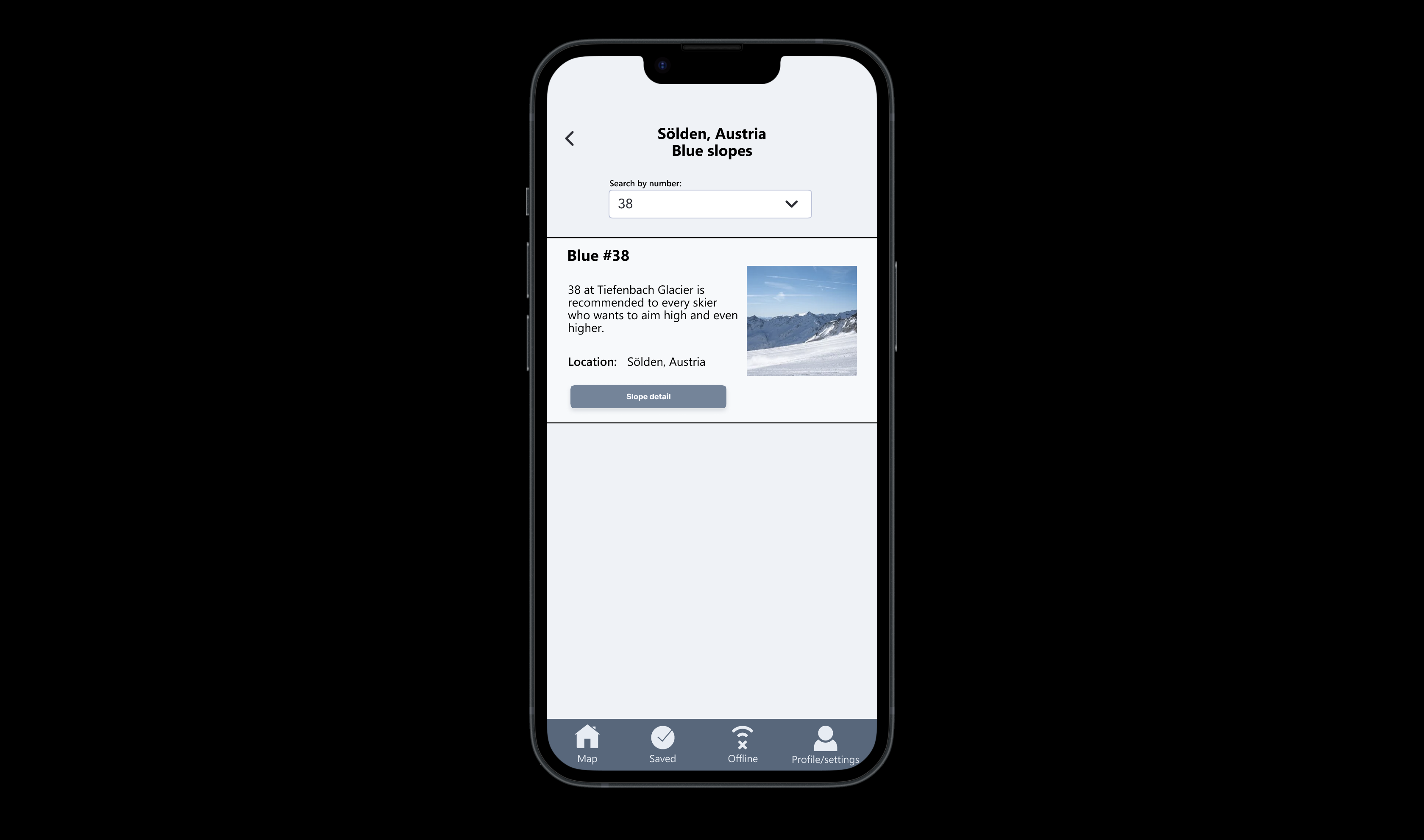 RESORT-SLOPES - Relevant app